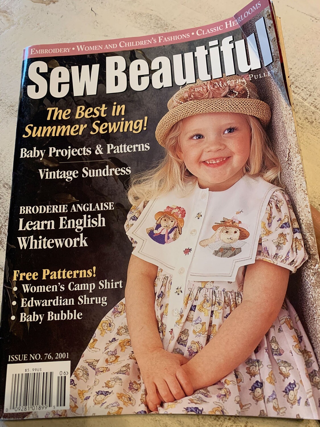 Sew Beautiful Issue #76 2001