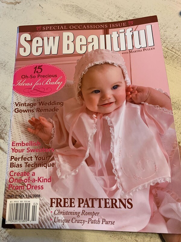 Sew Beautiful Issue #116 2008