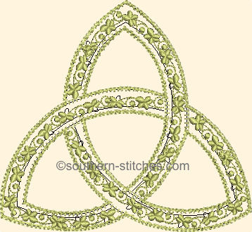 Lace Shaping in-the-hoop Trinity