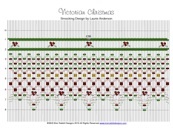 Smocking Plate - Victorian Christmas