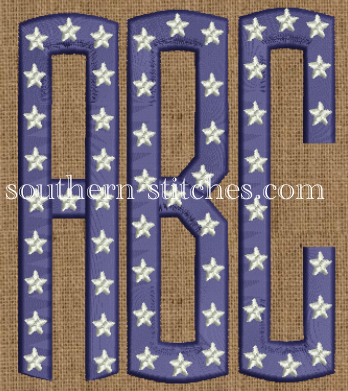 SNB Add-on Set of Star Letters