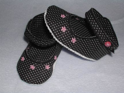 BRD Mary Jane Baby Booties