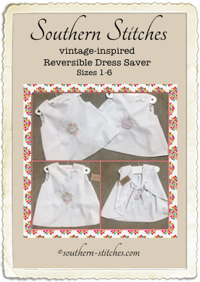 vintage-inspired Reversible Dress Saver ePattern only