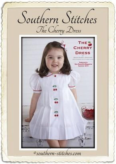 The Cherry Dress ePattern 12mos to 4T