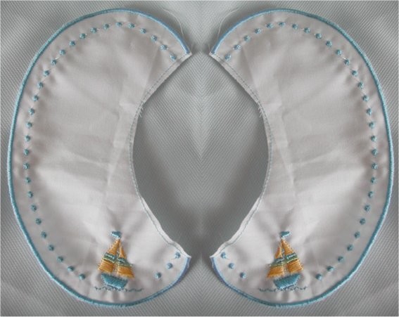 BRD Baby Collars - Sailboat