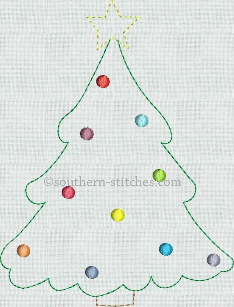 Christmas Sketch Tree
