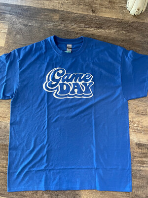 Blue Game Day Tee