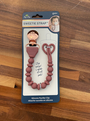 Sweetie Strap Pacifier Clip