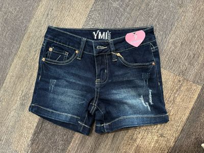 Girls Basic Jean Shorts