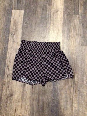 Plaid High Waisted Shorts