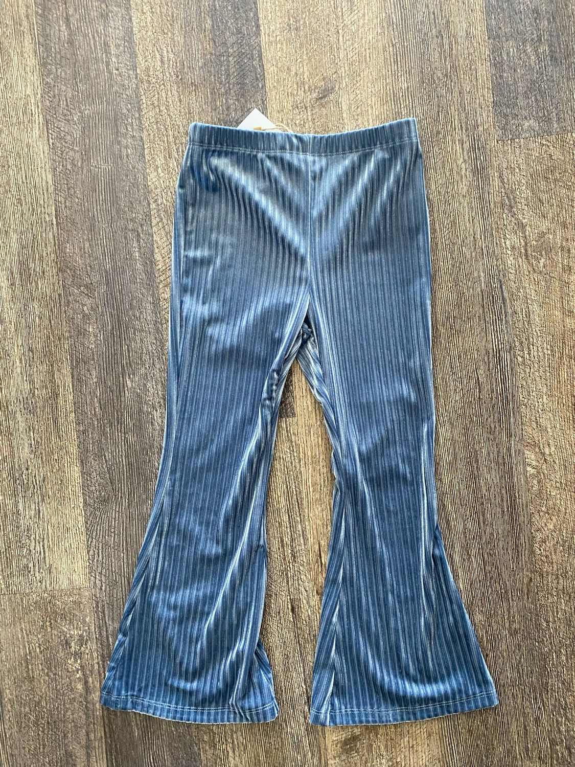 Girls Velvet Bell Bottoms