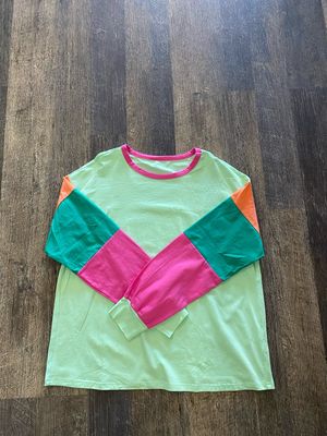 Color Block Long Sleeve