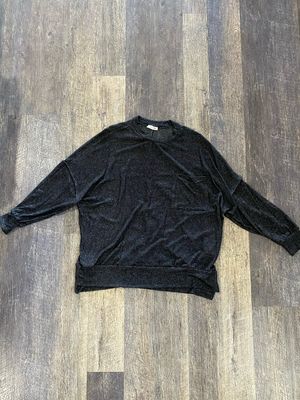 Oversized Front Pocket Top