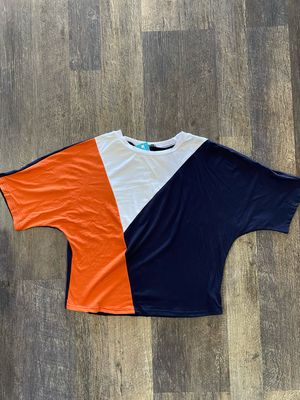Color Block Dolman Sleeve Top
