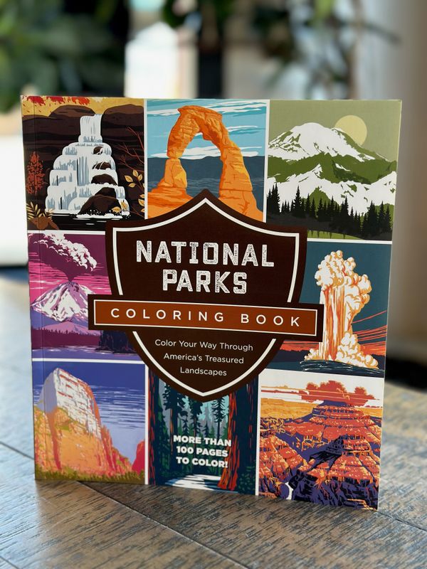 National Parks Coloring Book