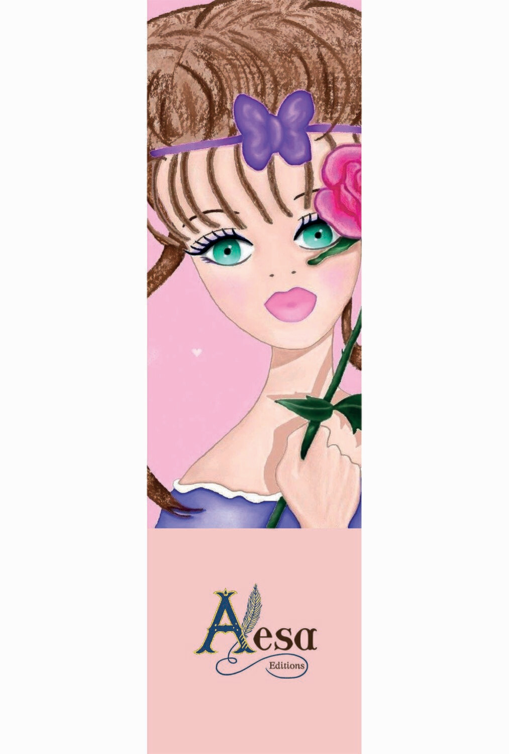 Marque-Page "Pour l'amour d'une rose"