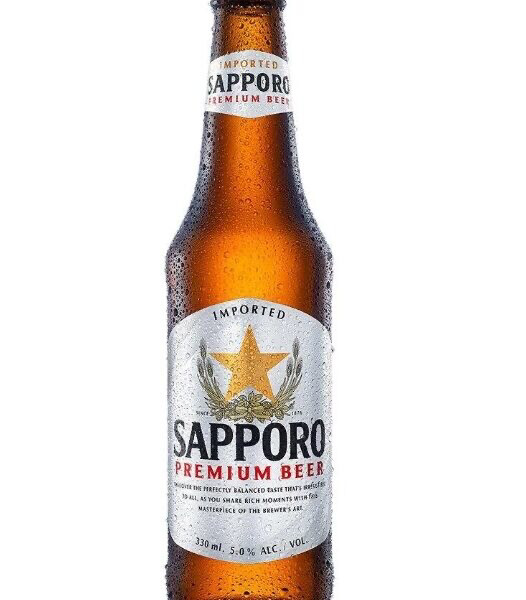 CERVEZA SAPPORO (TERCIO)