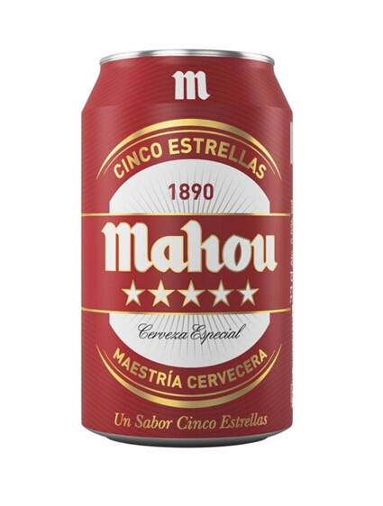 MAHOU 5 ESTRELLAS 33cl