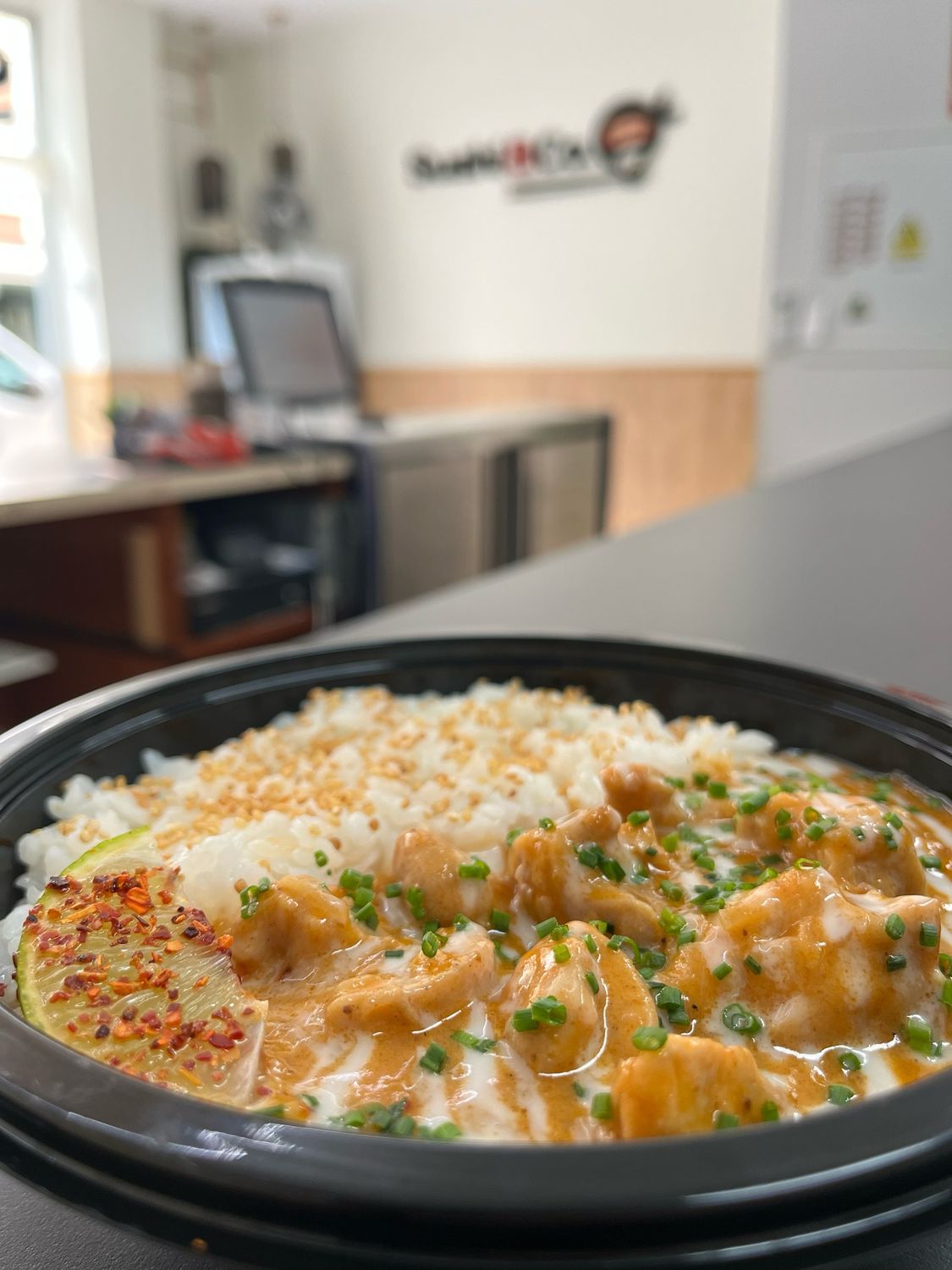 POLLO AL CURRY ESTILO THAI