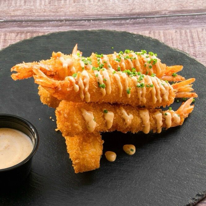 Eby fry con salsa dragon (6 uds.)