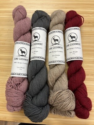June Cashmere Lace Weight