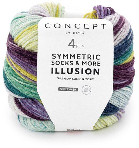 Symmetric Socks &amp; More - Illusion