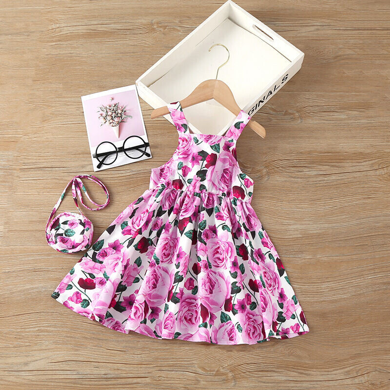 Pink Rose' Dress
