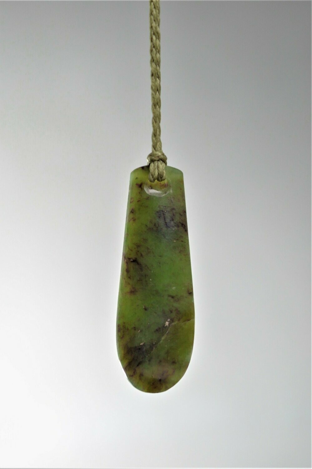 Greenstone Teardrop (Roimata ) NZ Genuine Auhunga stone Rockville