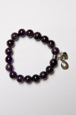 Aroha Made with Love Amethyst Twist bracelet  ATB1