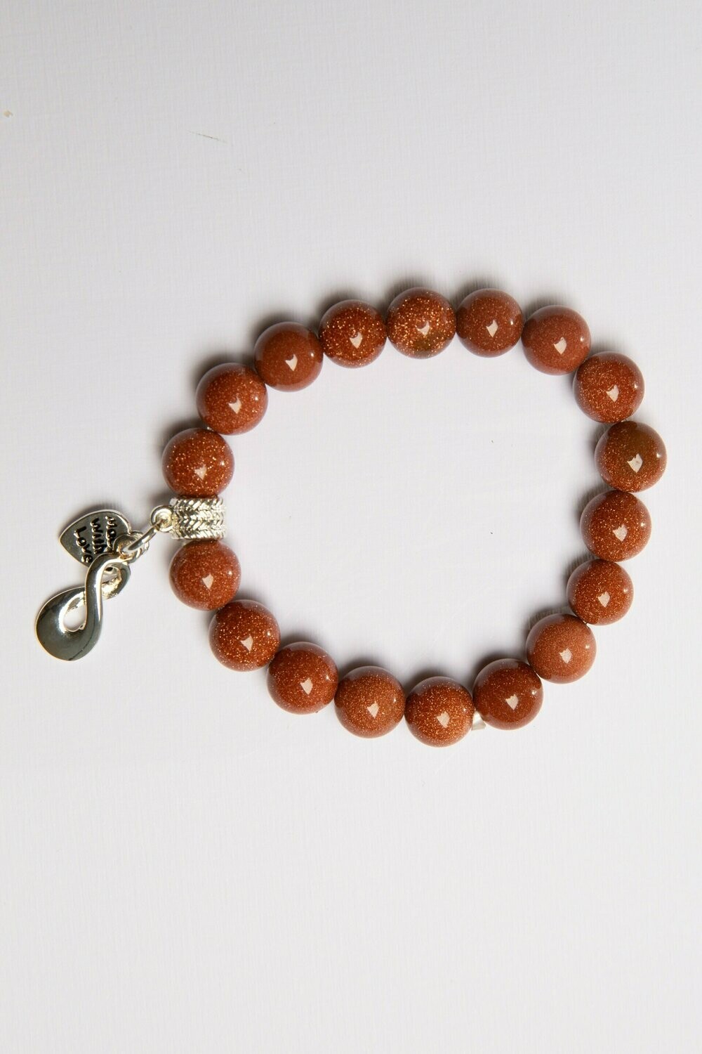 Aroha Made with Love Goldstone Twist bracelet  GSTB1