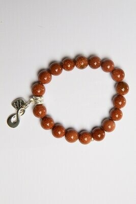 Aroha Made with Love Goldstone Twist bracelet  GSTB1