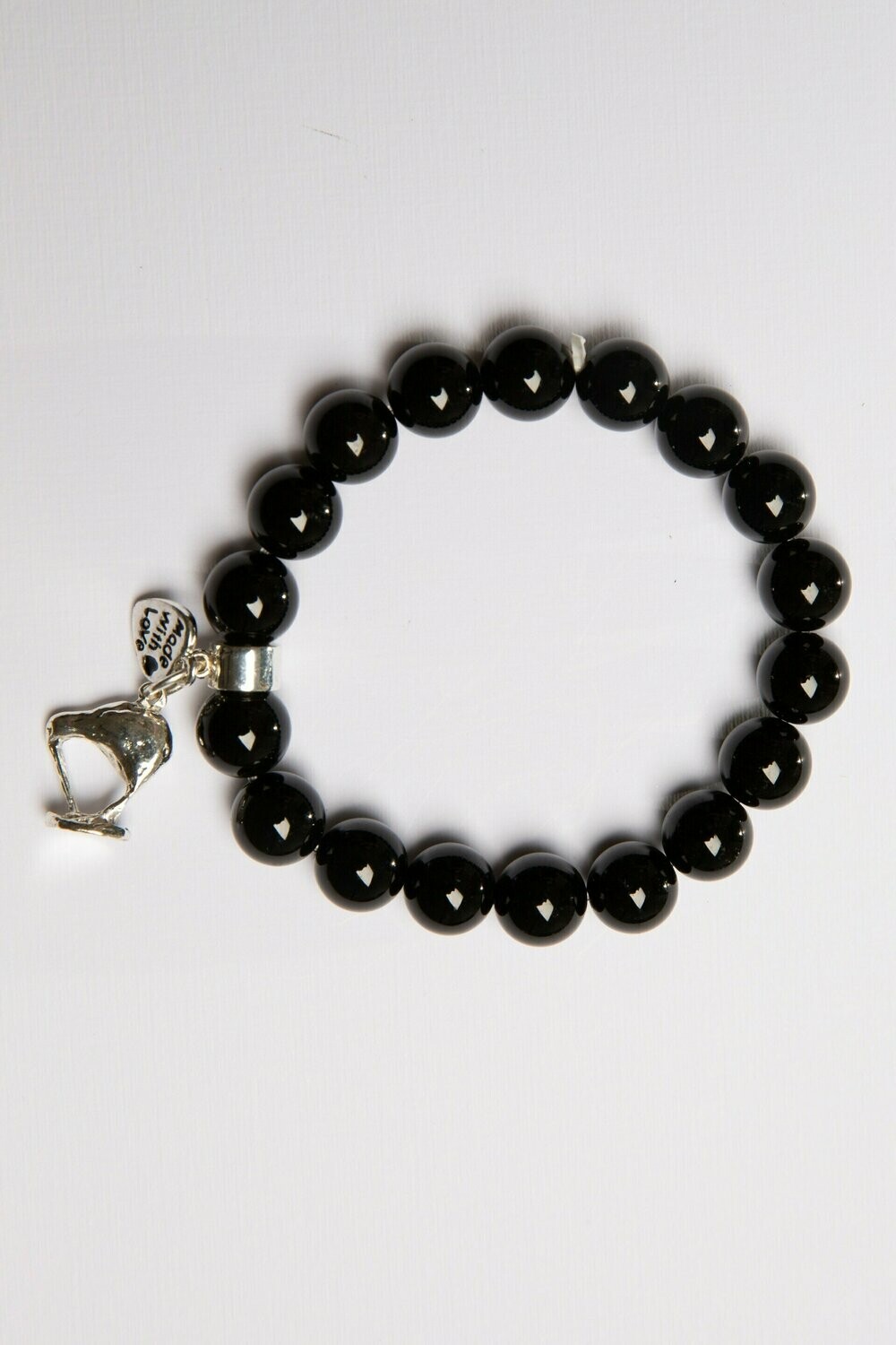 Aroha Made with Love Onyx Kiwi bracelet OKB1