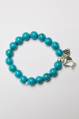 Aroha Made with Love Turquoise Kiwi bracelet TQKB1