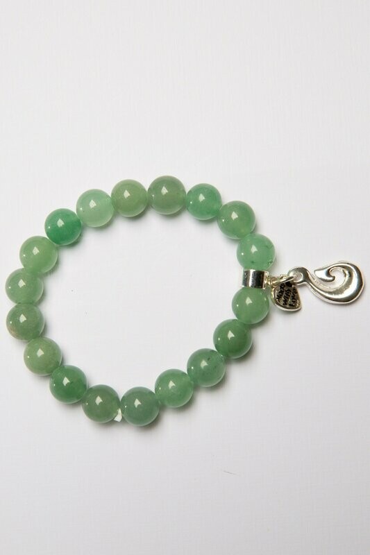 Aroha Made with Love New Jade Hook bracelet  NJHOB1