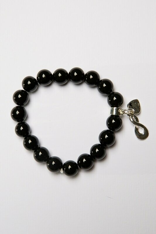 Aroha Made with Love Onyx Twist bracelet OTB1