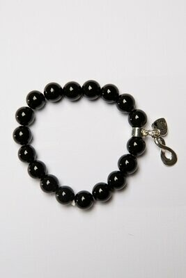 Aroha Made with Love Onyx Twist bracelet OTB1
