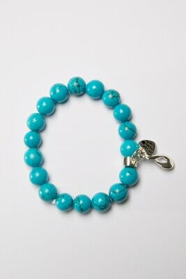 Aroha Made with Love Turquoise Twist bracelet TQTB1