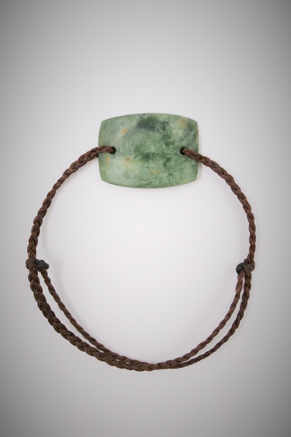 Greenstone Adjustable bracelet NZ Genuine Inanga Stone