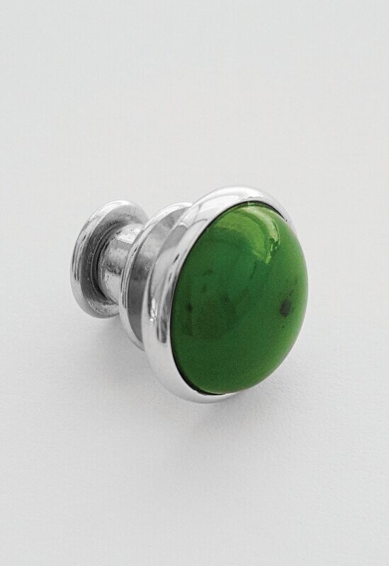 Moko Pounamu Greenstone Tie Pin - BRP-Tie-24