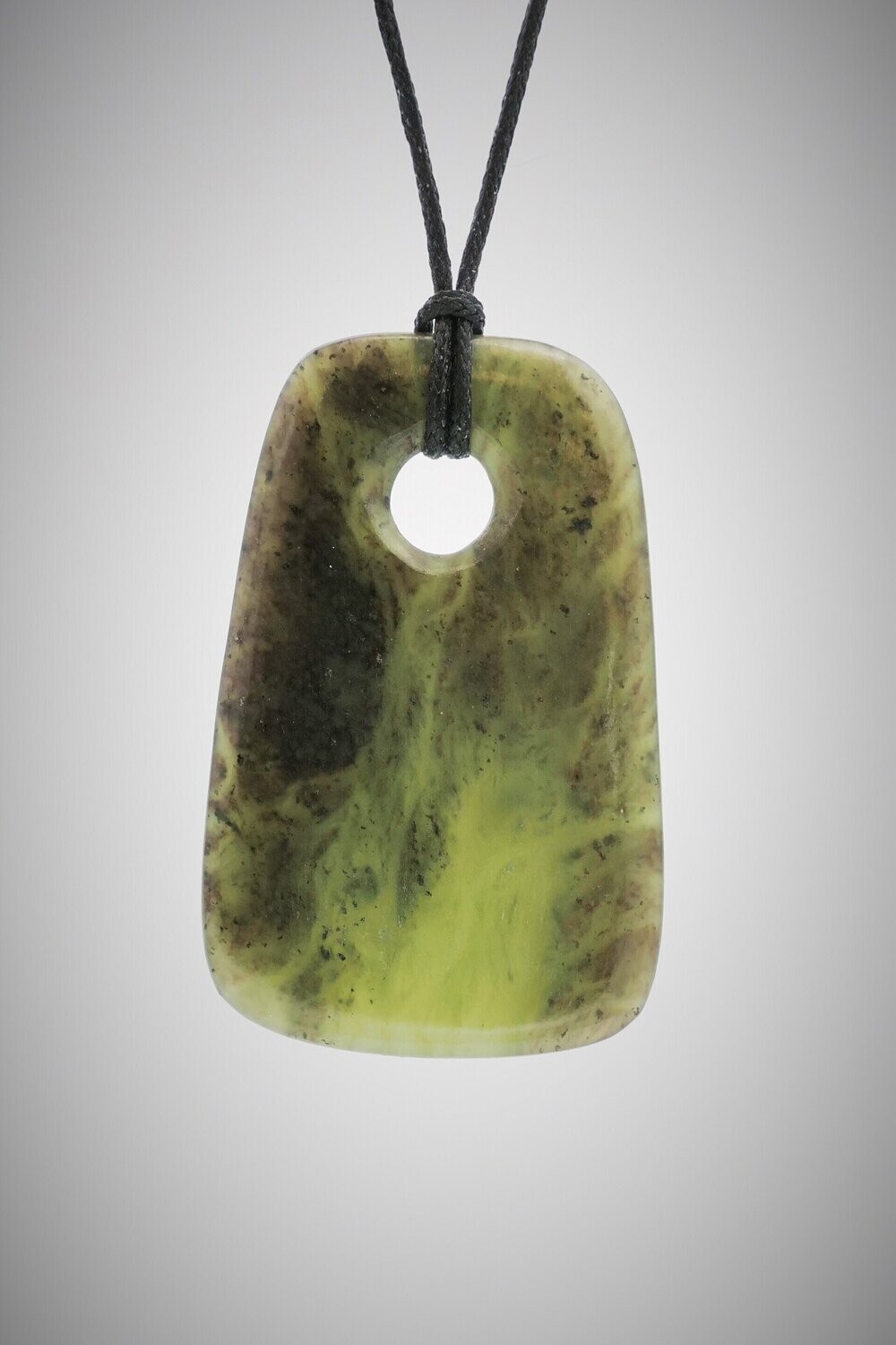 Moko Pounamu Kuru Drop NZ Genuine Totoweka Greenstone - Pongaroa SALE