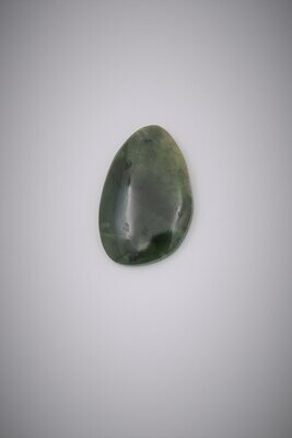 Moko Pounamu Kawakawa Flower Pounamu Free Form Cabochon #18