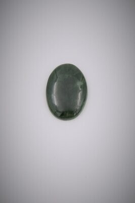 Moko Pounamu Kawakawa Greenstone Oval Cabochon #26