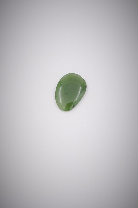 Moko Pounamu Kahurangi Greenstone Free Form Cabochon #88