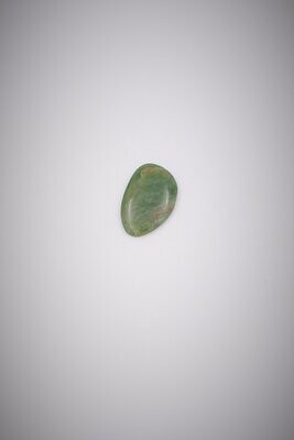 Moko Pounamu Marsden Flower Greenstone Free Form Cabochon #98