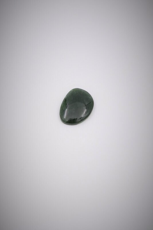 Moko Pounamu Kawakawa Greenstone Free Form Cabochon #95