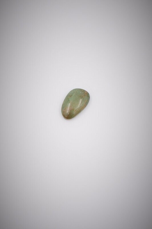 Moko Pounamu Inanga Flower Greenstone Free Form Cabochon #120