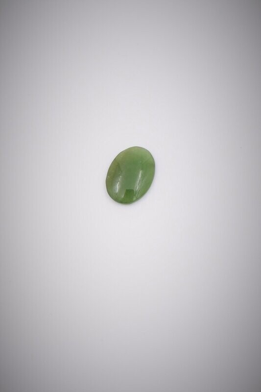 Moko Pounamu Kahurangi  Greenstone  Oval Cabochon #127
