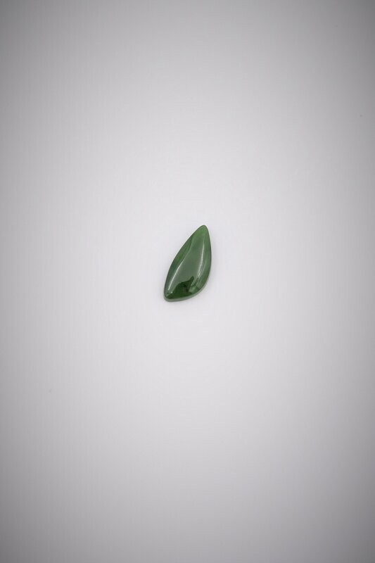Moko Pounamu Kahurangi  Greenstone  Free Form Cabochon #141
