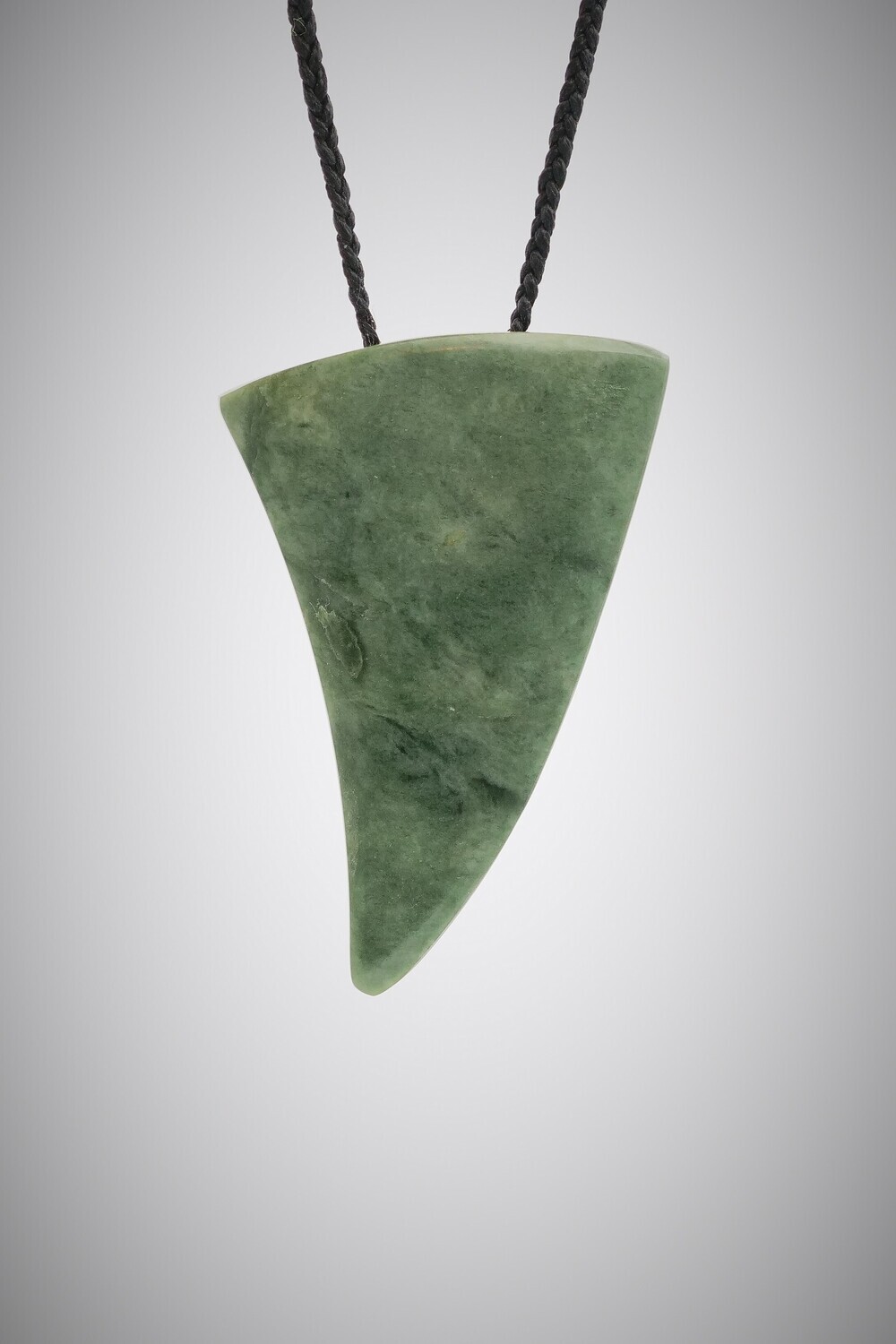 Moko Pounamu  Rei Niho (tooth) NZ Genuine Kokopu Greenstone - Waikeria