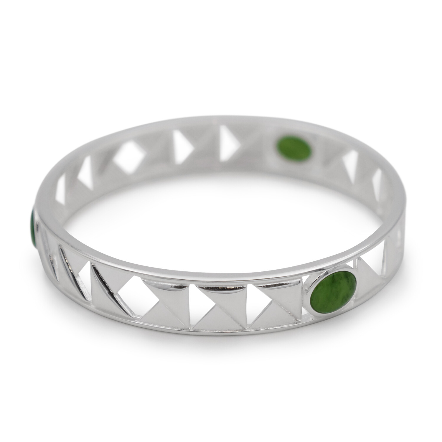 FIFA WWC 2023 Sterling Silver & Pounamu Weave Bangle